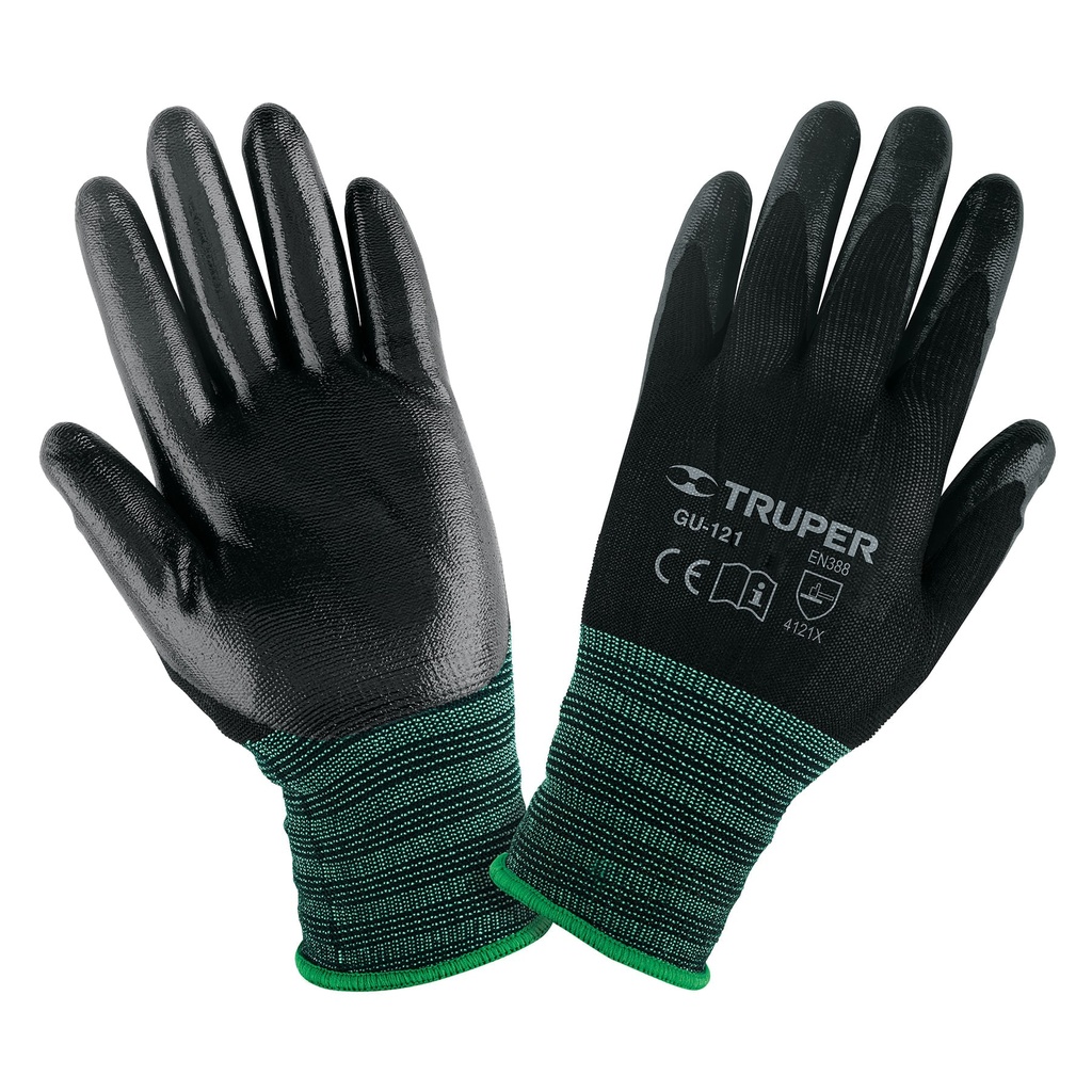 Guantes de nylon recubiertos de nitrilo, CH, TRUPER