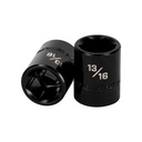 Dado de impacto de 13/16', 6 puntas, cuadro 1/2', TRUPER