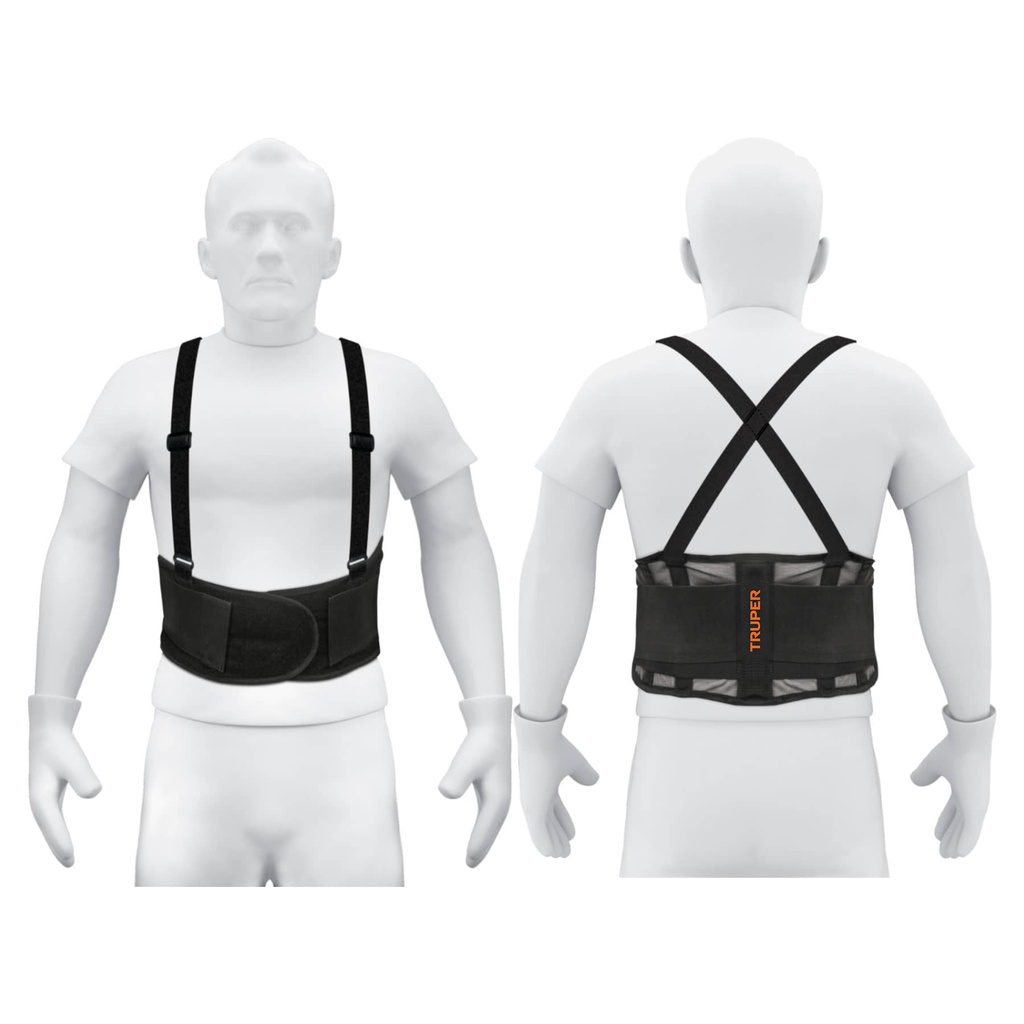 Faja lumbar de malla transpirable, talla CH, TRUPER