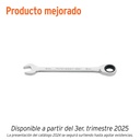 Llave combinada con matraca 16 mm x 202 mm largo, EXPERT